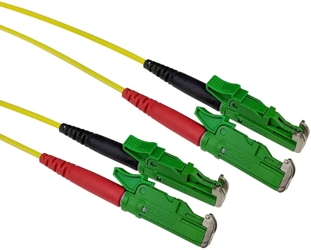 ACT 2m LSZH Singlemode OS2 Glasvezelkabel E2000/APC