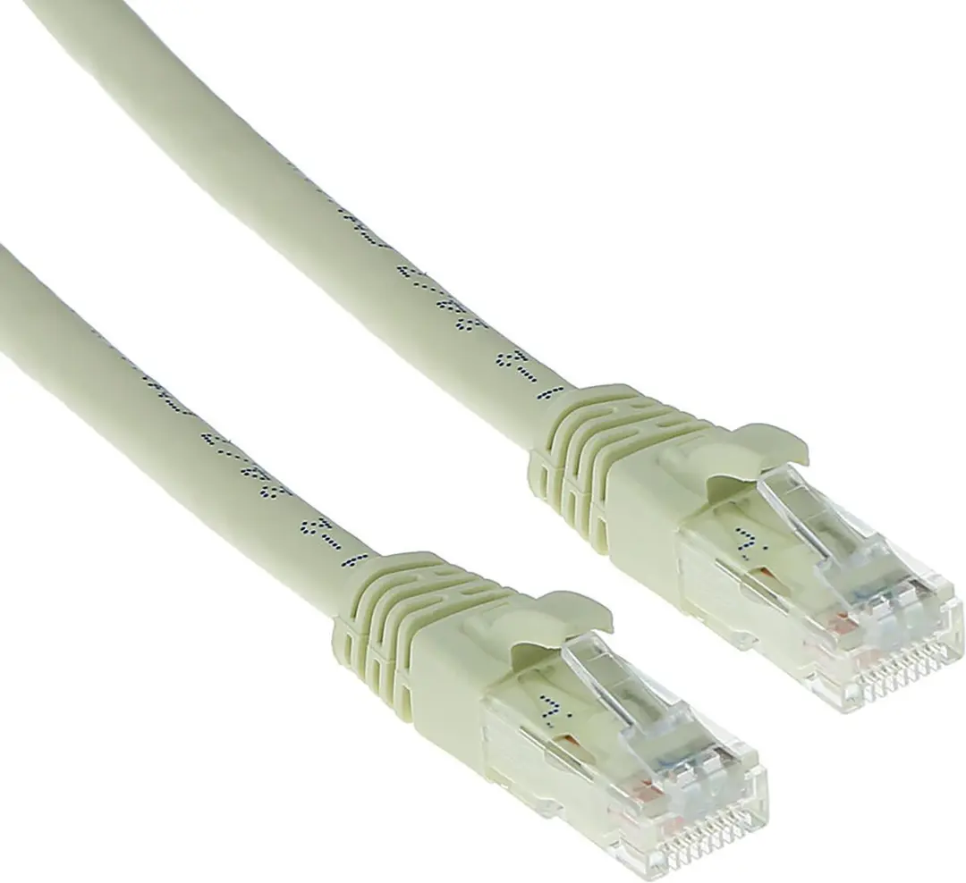 ACT Ivoren U/UTP CAT6 Patchkabel 0,25m