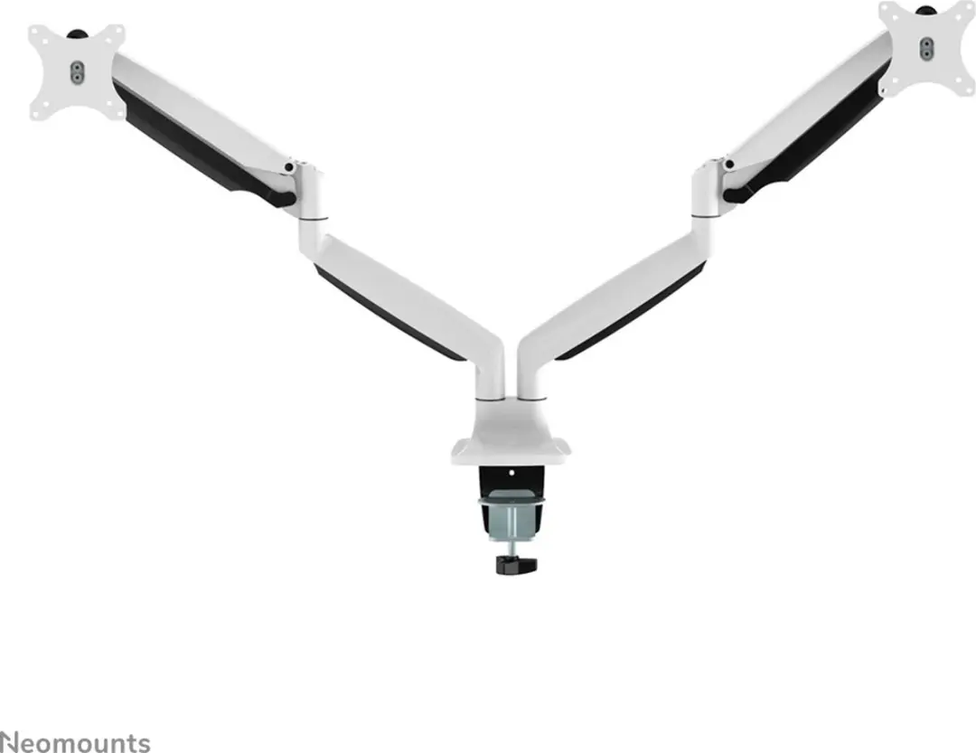 Neomounts NM-D750DWHITE Monitorarm 2 schermen 10-32" - Wit
