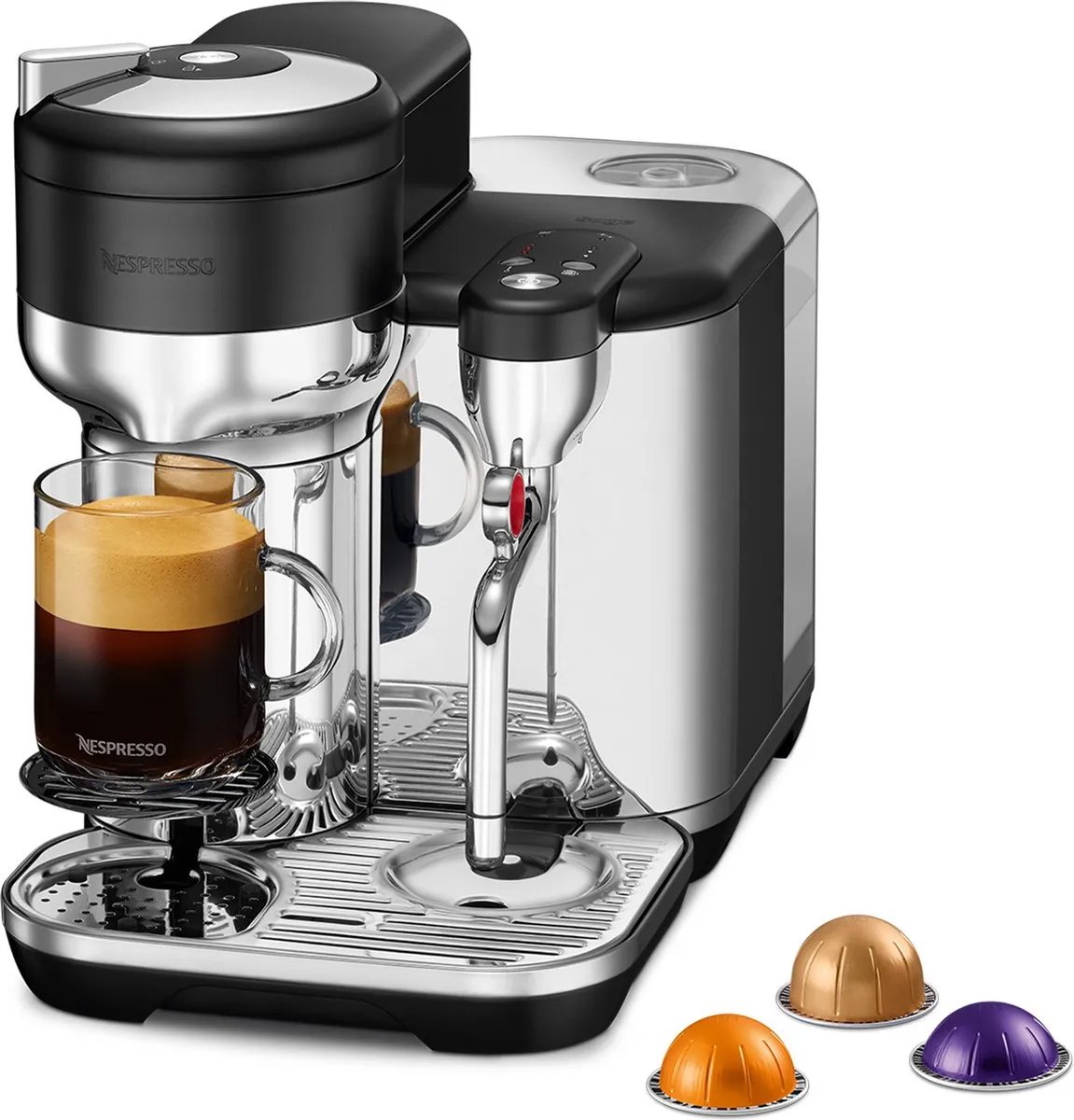 Sage Vertuo Creatista SVE850BTR4EBL1 Koffiecupmachine