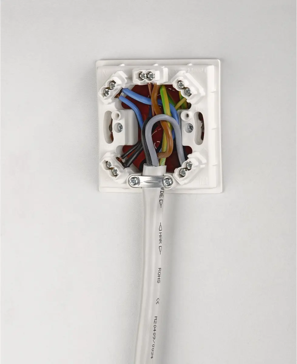 Xavax Aansluitkabel Fornuis 00220797 - Wit - 2.50 m