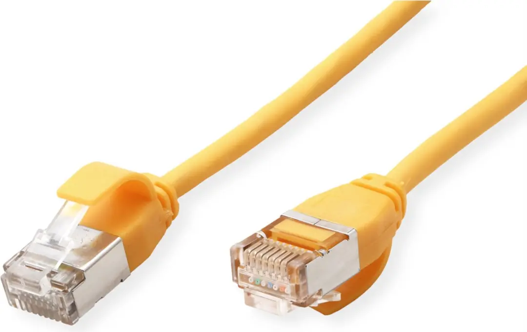 Roline F/UTP Cat.6A Patchkabel 1m - Geel