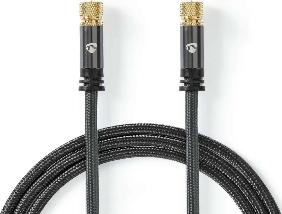 Nedis F-Male Kabel 2m