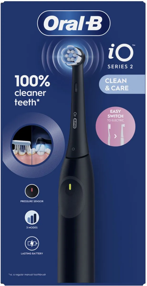 Oral-B iO2 Elektrische Tandenborstel - Night Black