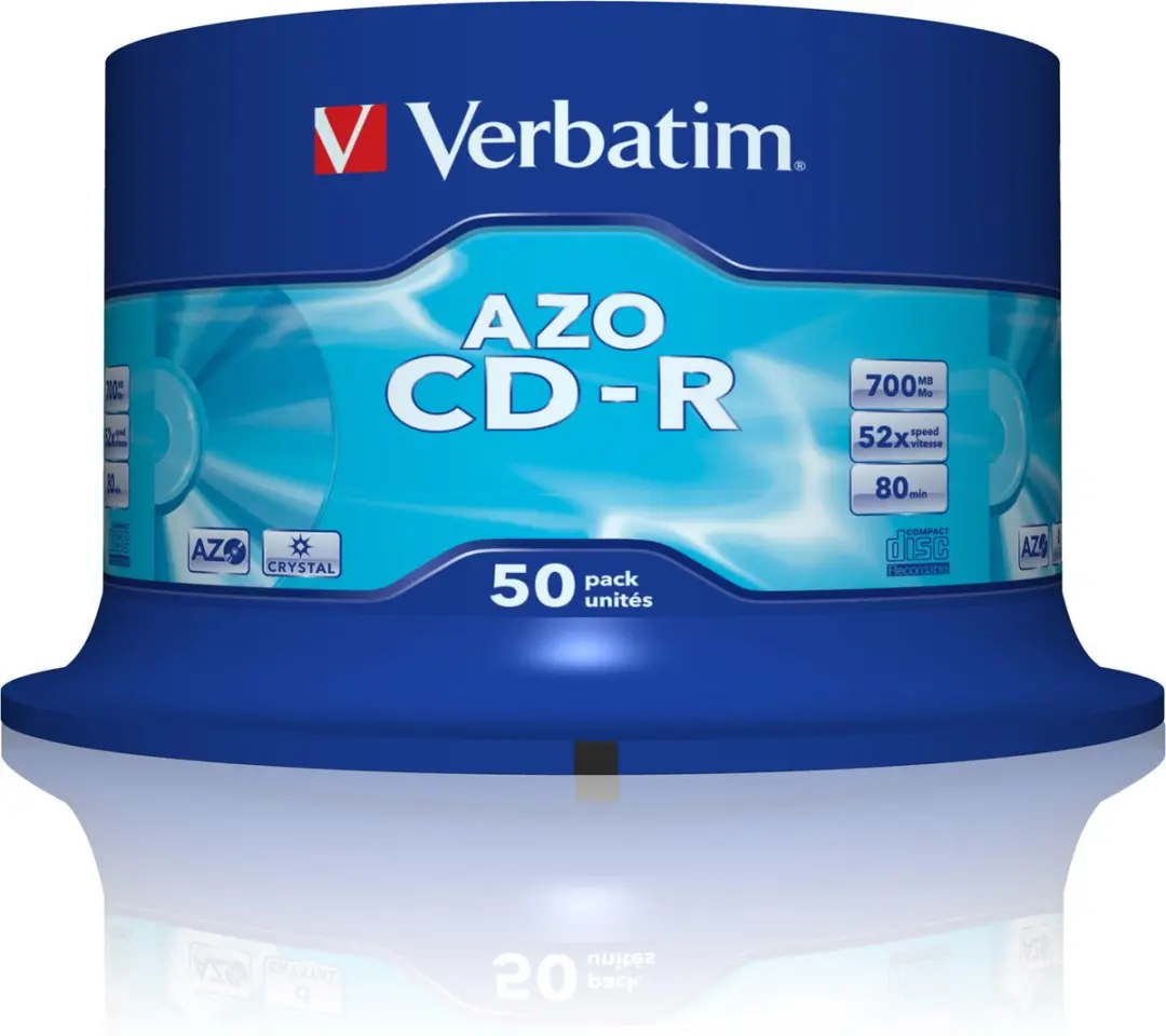 Verbatim 43343 CD-R 700MB - 50 Stuks