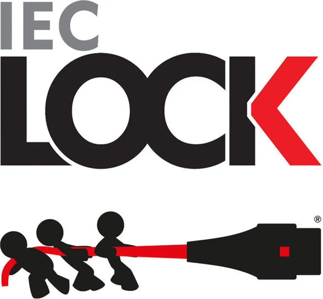 ACT PC3615 AK5514 Netsnoer C13-C14 Lock+ - Rood 2m