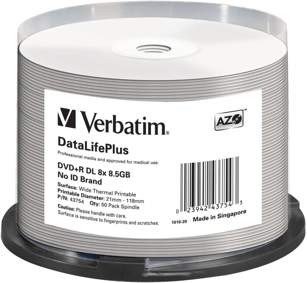 Verbatim DVD+R Dual Layer 8,5GB