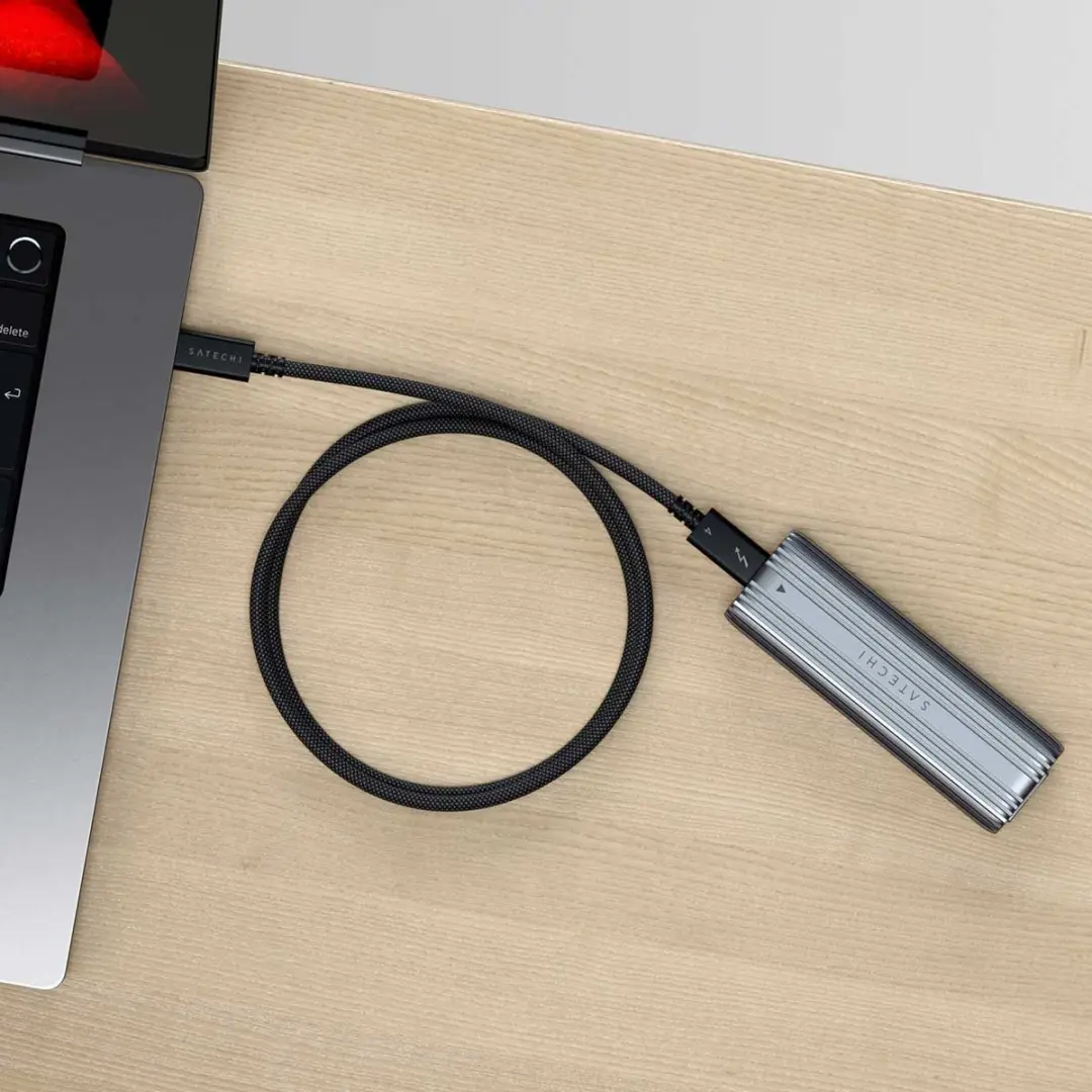 Satechi Thunderbolt 4 Pro Kabel ST-YTB100K - Zwart