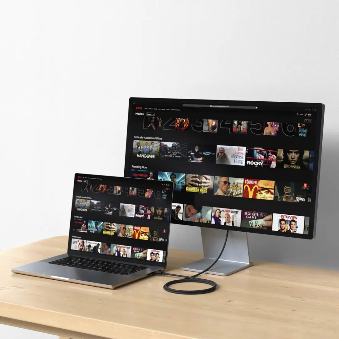 Satechi Thunderbolt 4 Pro Kabel ST-YTB100K - Zwart