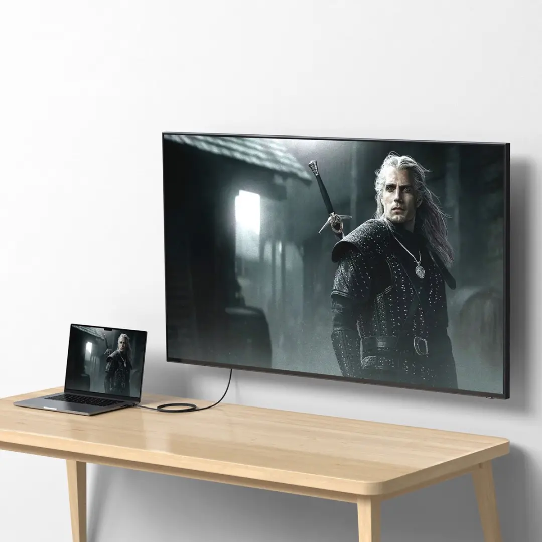 Satechi Thunderbolt 4 Pro Kabel ST-YTB100K - Zwart - afbeelding 6 van 6