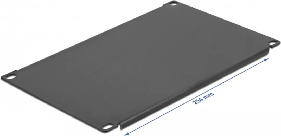 Delock 10 inch Blindpaneel 4U - Zwart