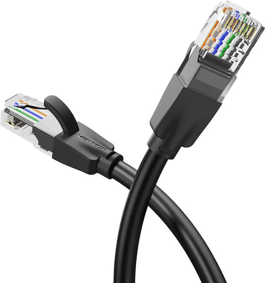 Vention Utp Cat6 RJ45 Ethernet Kabel 1000 Mbps 5m - Zwart