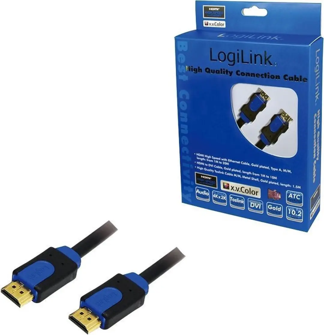 Logilink Netwerkkabel HDMI 2.0 1m