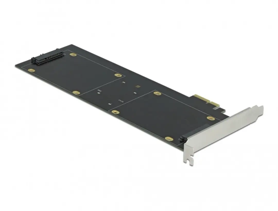 Delock PCIe x2 Kaart 4x SATA HDD/SSD