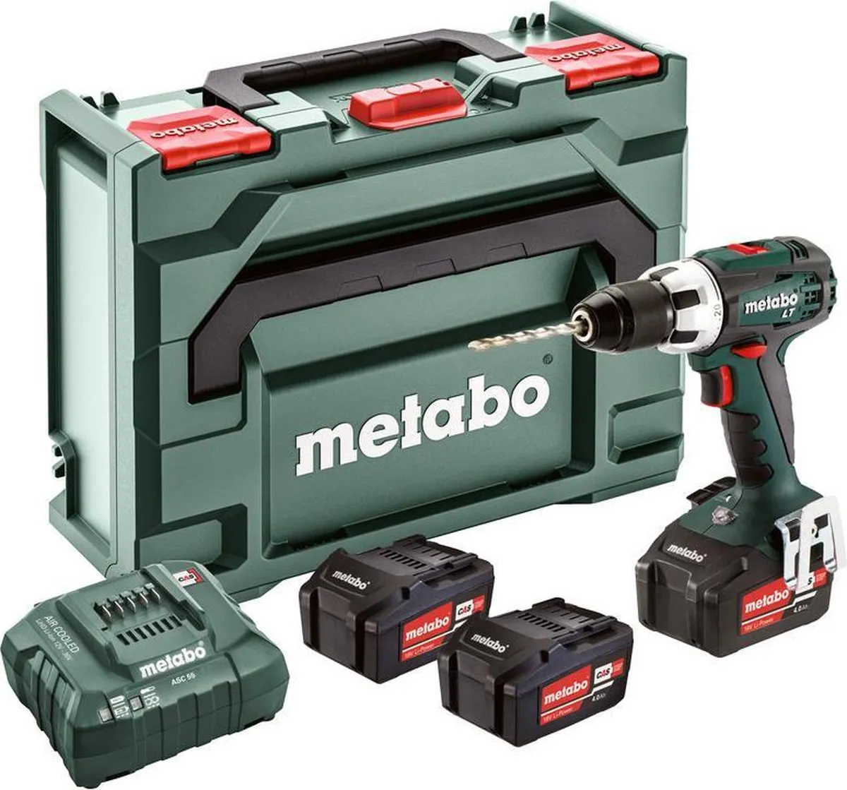 Metabo BS 18 LT Accu-boorschroefmachine Set - 3x 4000mAh
