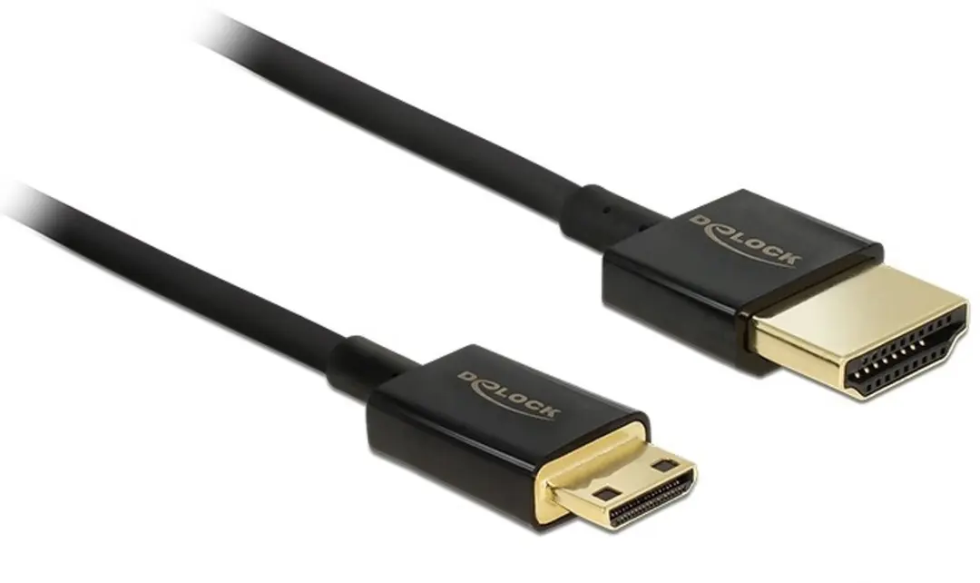 Delock Mini HDMI Kabel 2.0 4K60Hz