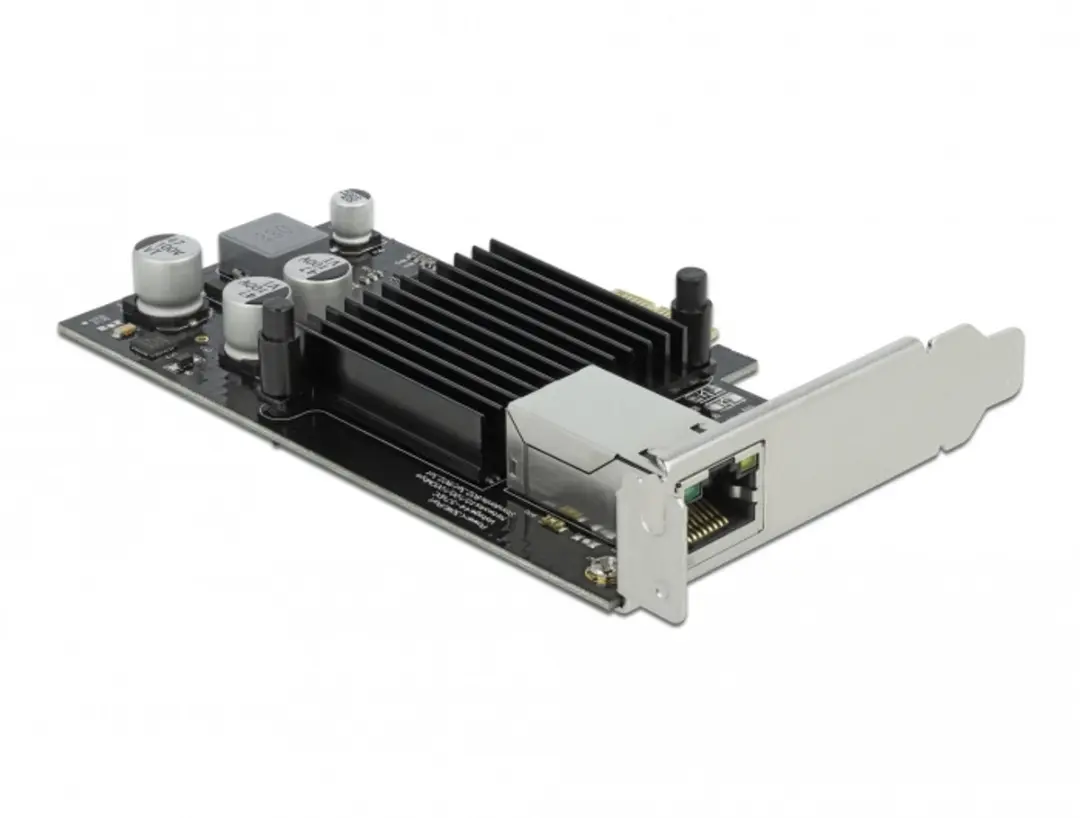 Delock PCIe x1 Gigabit LAN PoE+ i210 - Zwart