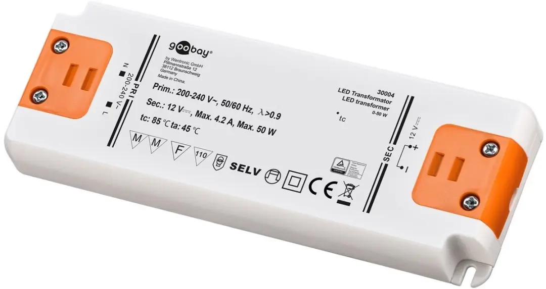 Goobay LED-Trafo 12V 50W