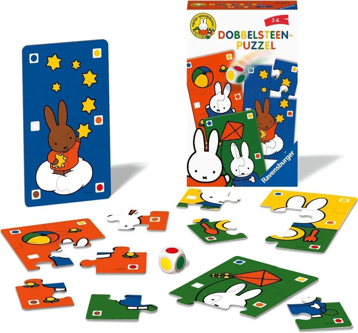 Ravensburger Nijntje Dobbelpuzzel 205592 - Multi Color