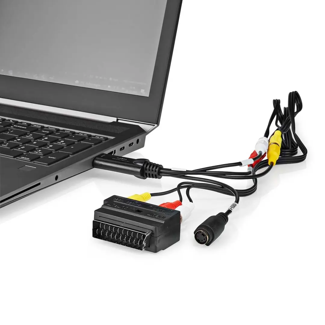 Nedis VGRRU101BK Videograbber - USB 2.0 - 480p - Zwart - afbeelding 6 van 6