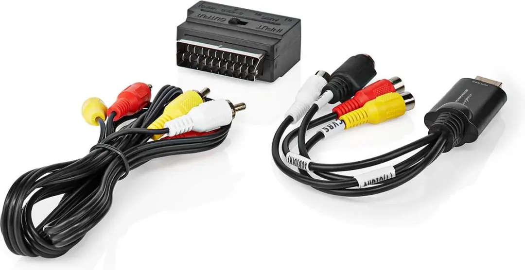 Nedis VGRRU101BK Videograbber - USB 2.0 - 480p - Zwart