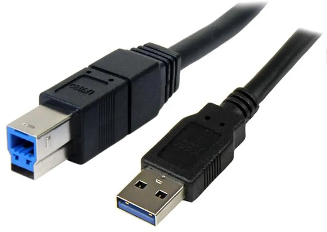 Startech C2G USB 3.0 Kabel A-naar-B 1.8m - Zwart