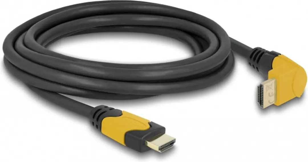 Delock HDMI Kabel 2.1 8K 60Hz 3m - 90° Haaks
