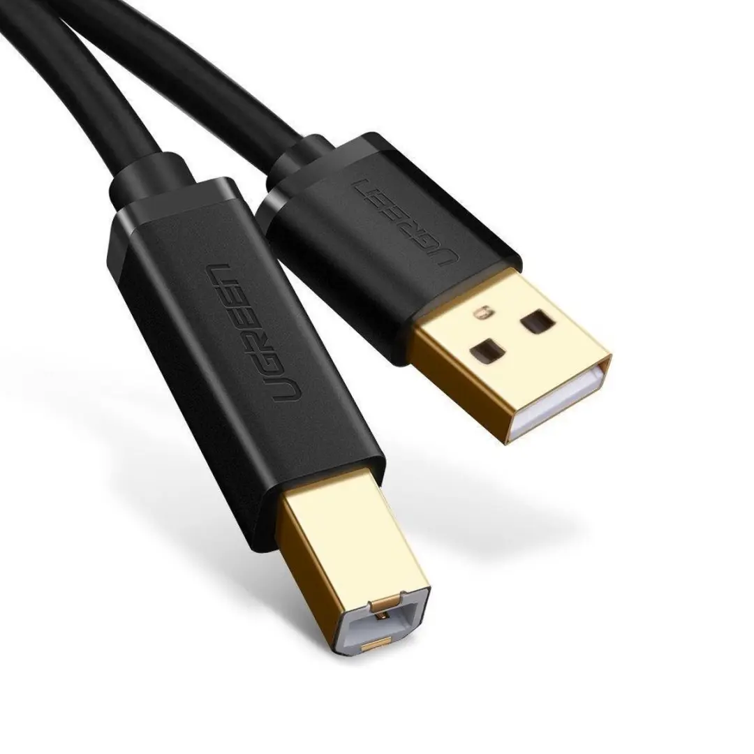 UGREEN USB-A naar USB-B Printerkabel 1,5m - Zwart