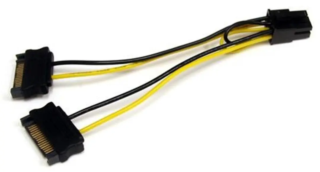 Startech SATPCIEXADAP Voedingskabel