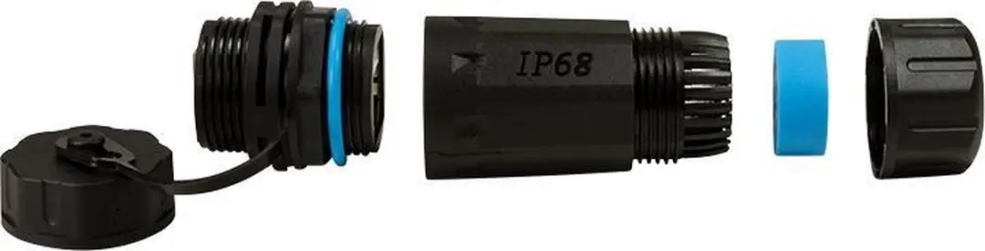 Logilink NP0084 RJ-45 Kabelconnector - Zwart