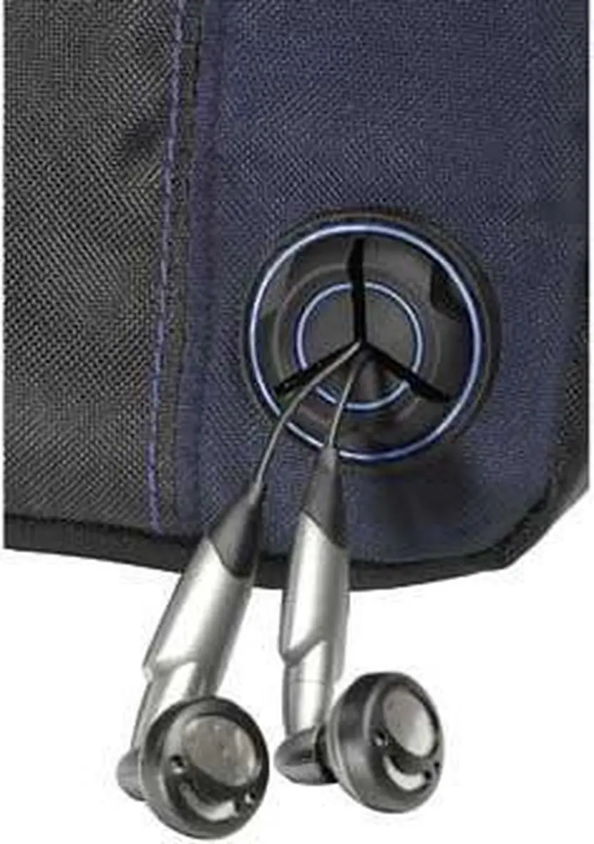 Hama Cd-speler Bag +3 Cd - Zwart/Blaauw