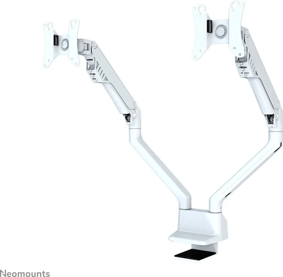 Neomounts FPMA-D750DWHITE2 Monitorarm 2 schermen - 10-32" - 2x8kg - wit