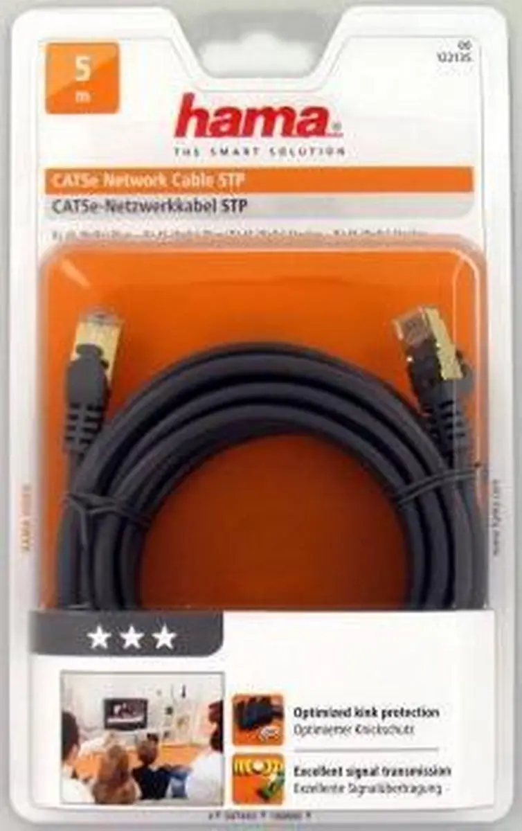 Cat 5e netwerkkabel UTP 5m