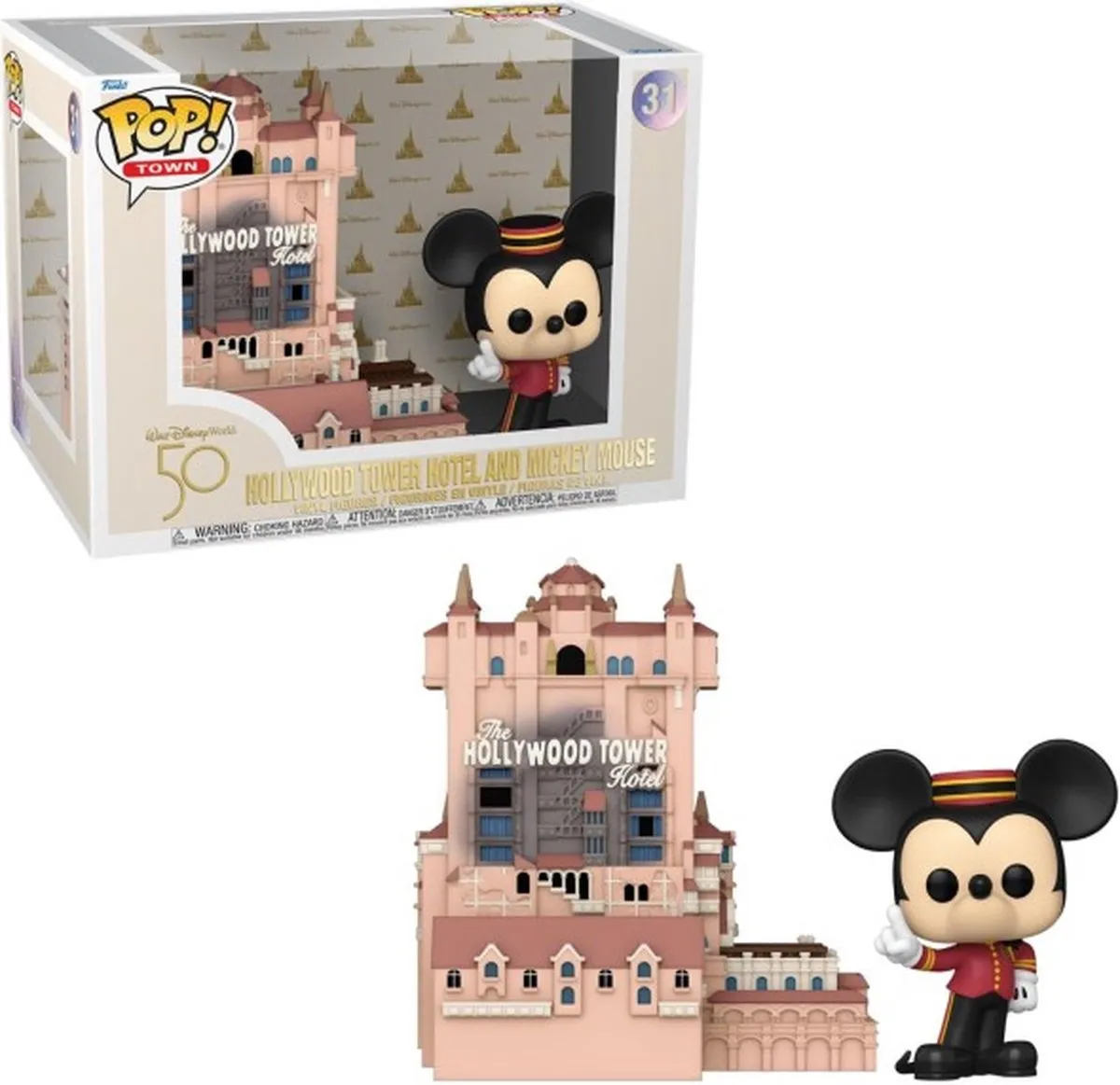 Funko Pop #31 Hollywood Tower Hotel & Mickey Mouse