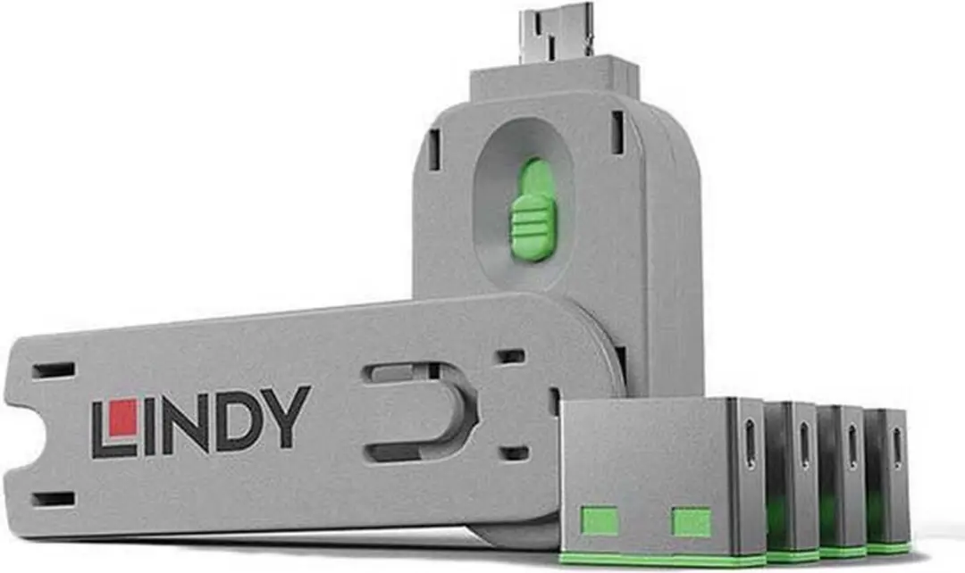 Lindy USB-Lock + Sleutel USB-A Set