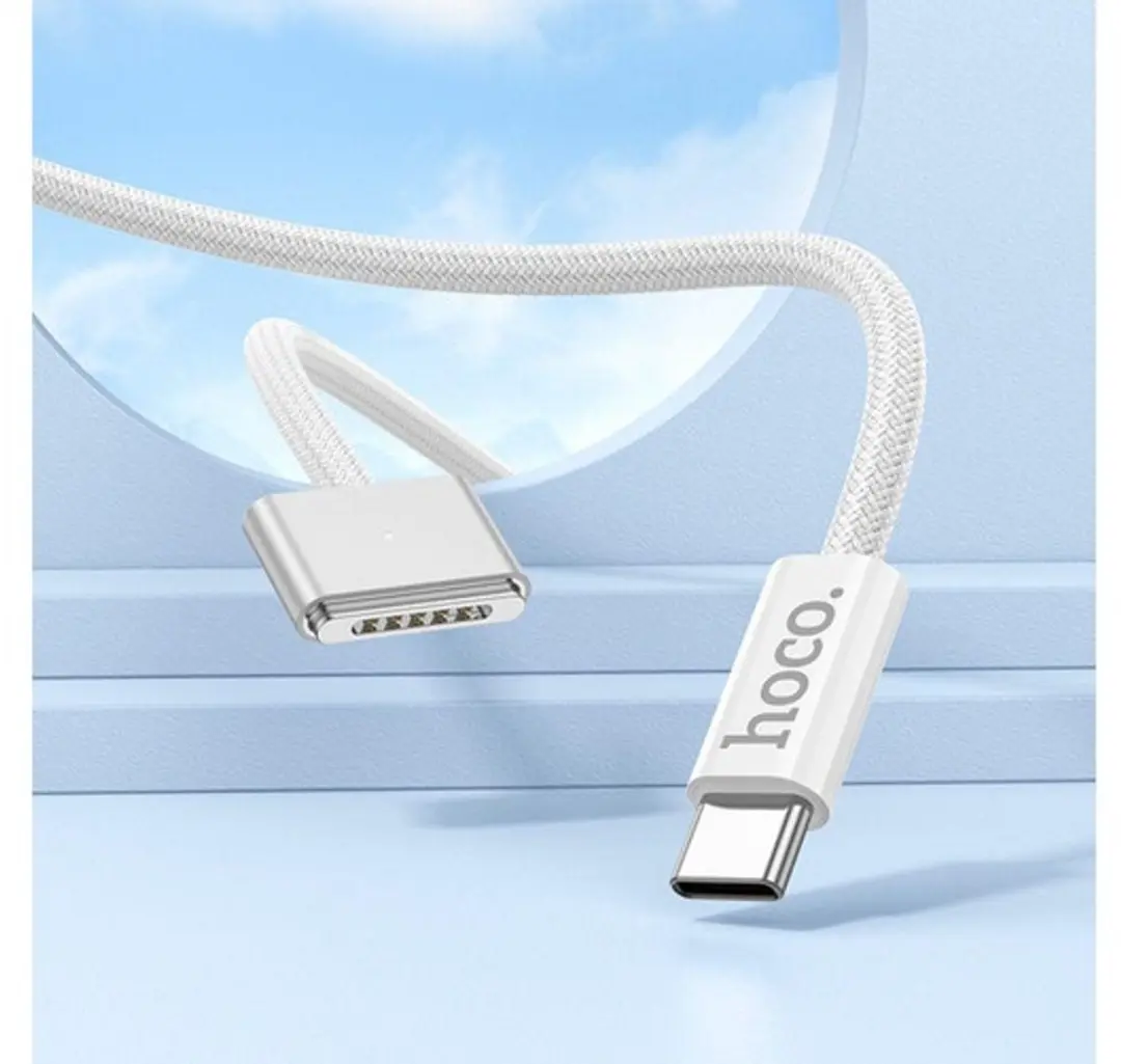 Hoco USB-C 3 Kabel 140W 2m - Wit