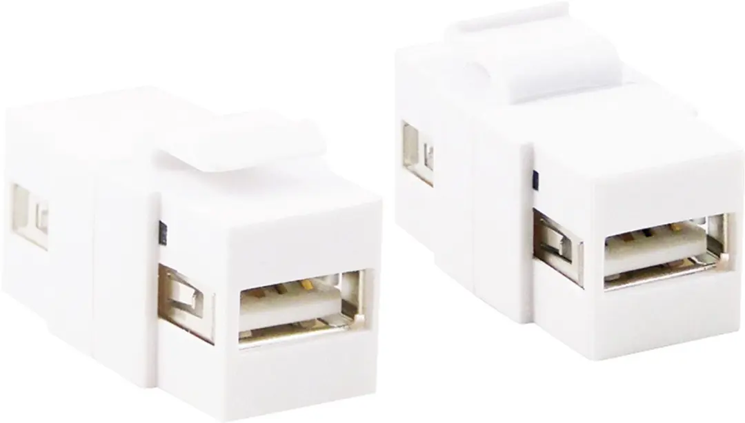 Logilink USB-A Keystone Module NK0013 - Wit