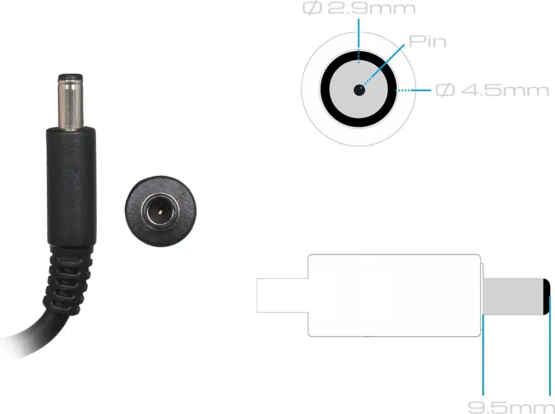 Dell 08D3F Oplader 65W