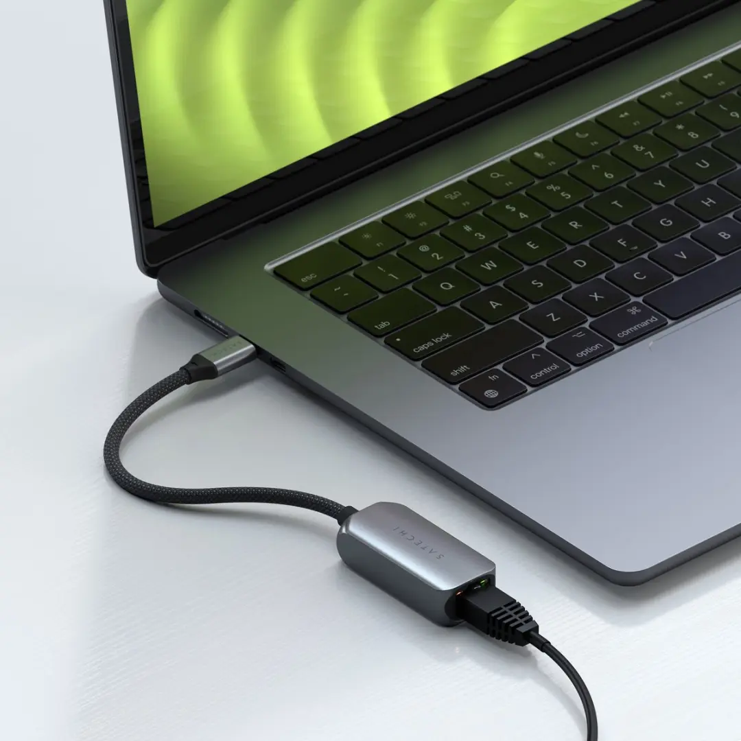 Satechi ST-AE25M USB-C 2.5G Ethernet Adapter - Grijs