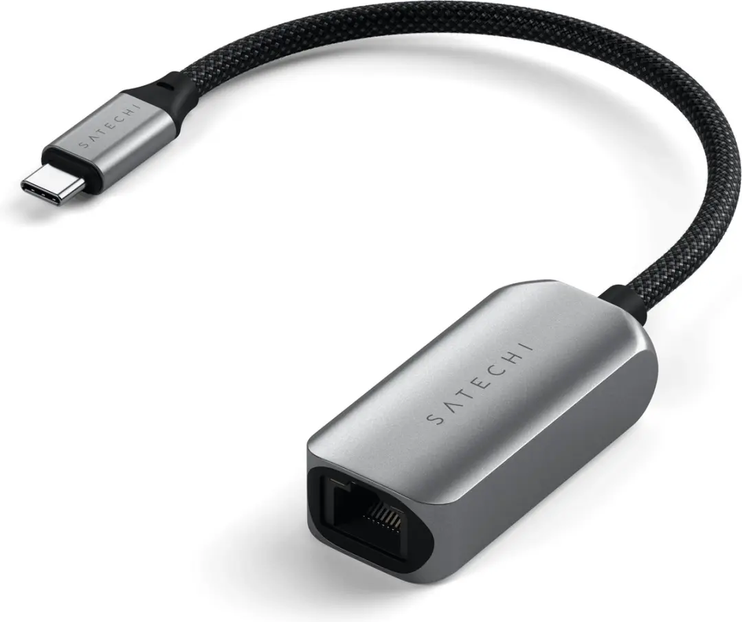 Satechi ST-AE25M USB-C 2.5G Ethernet Adapter - Grijs