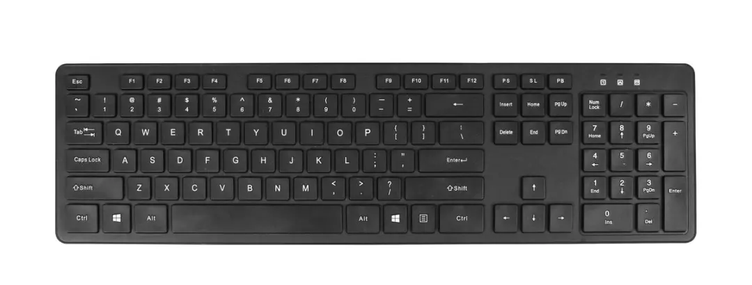 Quantore Qwerty Draadloos Toetsenbord USB-A