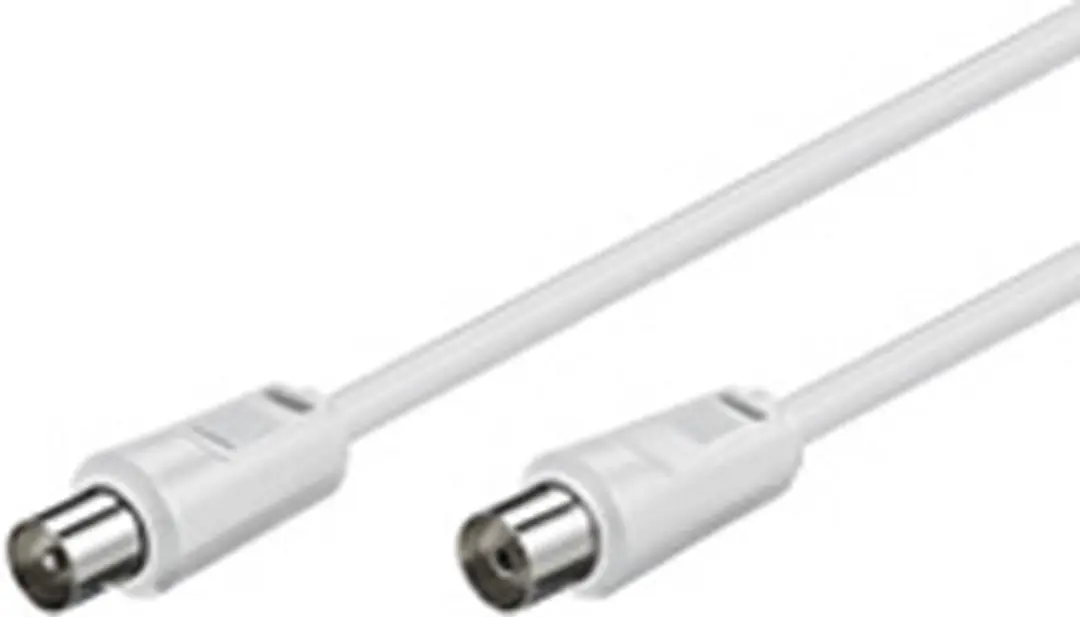 Goobay Coax-kabel 10m - Wit