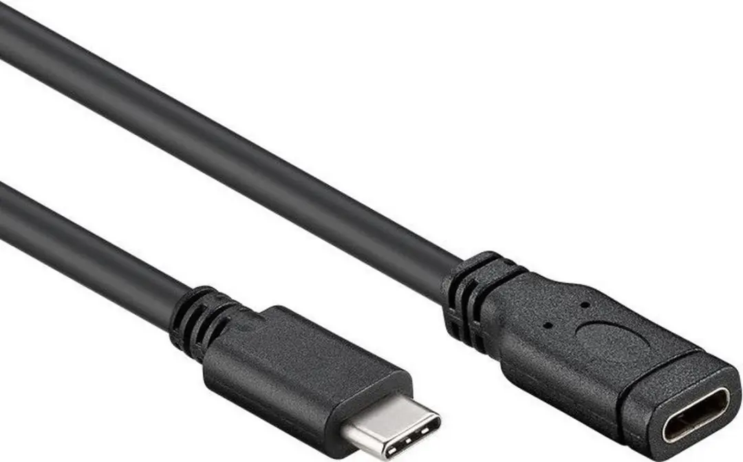 Goobay USB-C Verlengkabel USB3.0 20V/3A - 1m - 10 Stuks