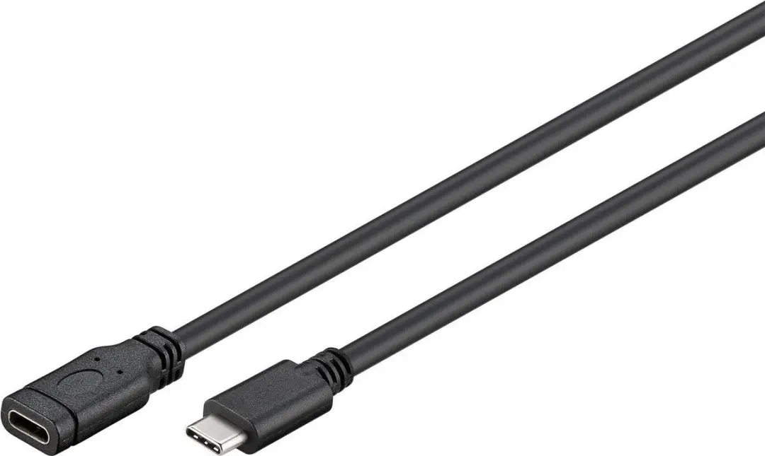 Goobay USB-C Verlengkabel USB3.0 20V/3A - 1m - 10 Stuks