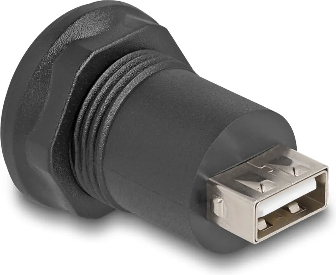 Delock USB 2.0 Type Mini-B naar Type-A Kabel - Zwart