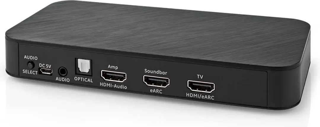 Nedis ACON3445AT Digitale Audioconverter - Antraciet