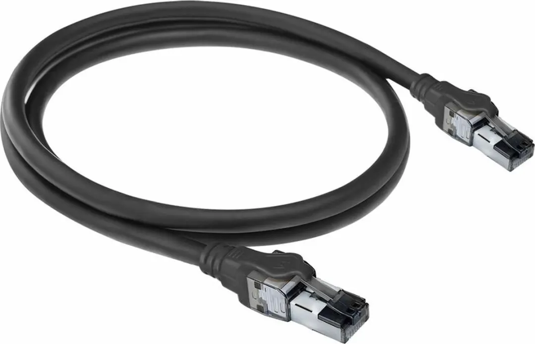 ACT FB4905 Patchkabel CAT6A 5m - 4PPoE/PoE++ 100W - Zwart - afbeelding 6 van 6