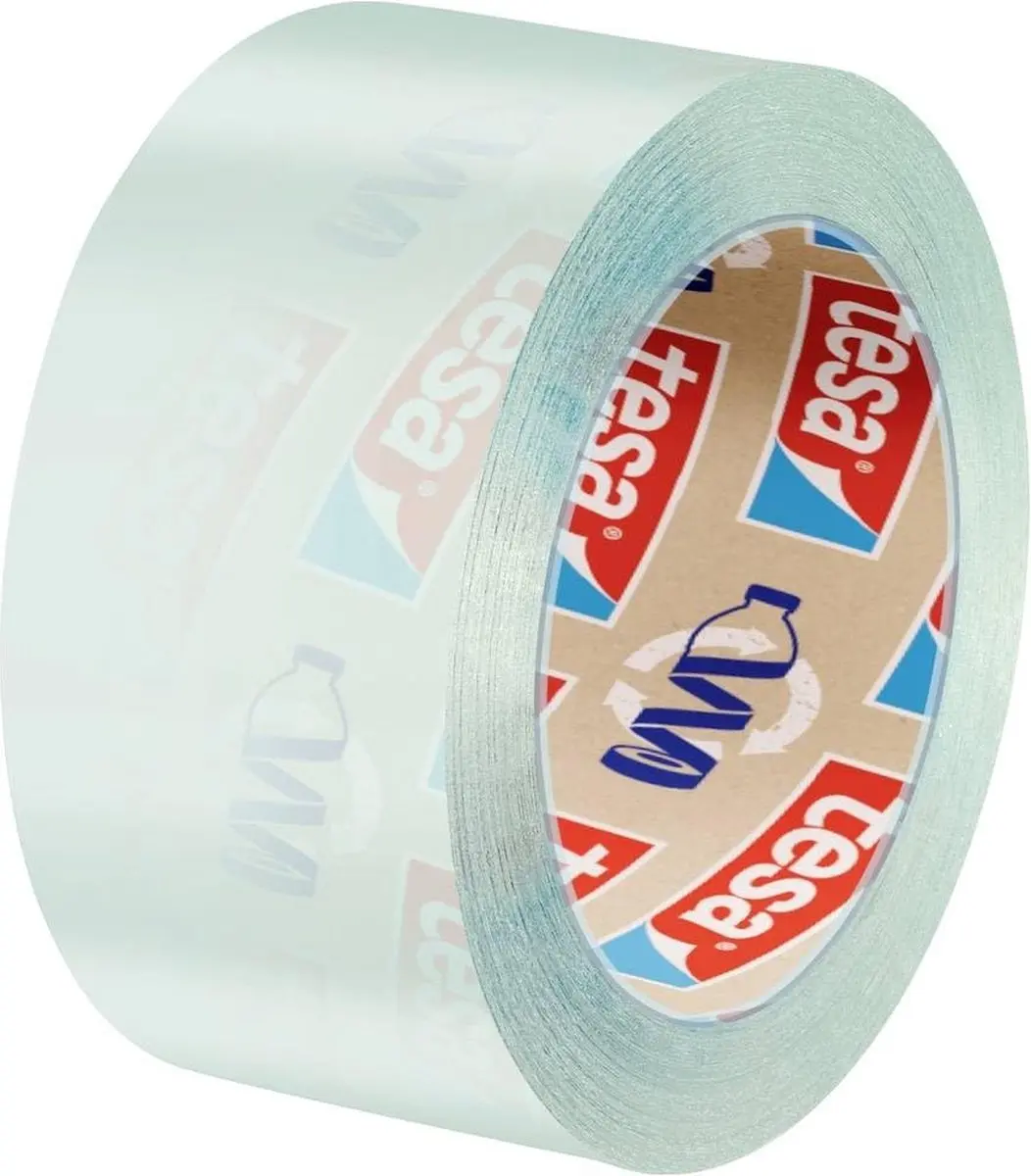 Tesa Eco & Crystal Transparant Plakband 10m x 19mm
