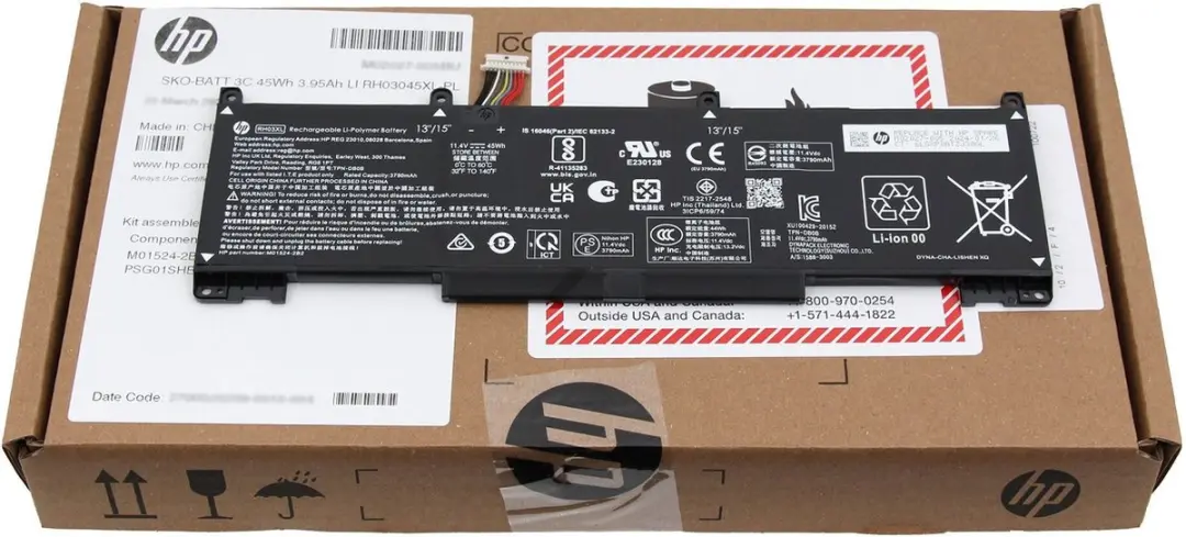 HP M01524-2C1 Batterij - 45Wh