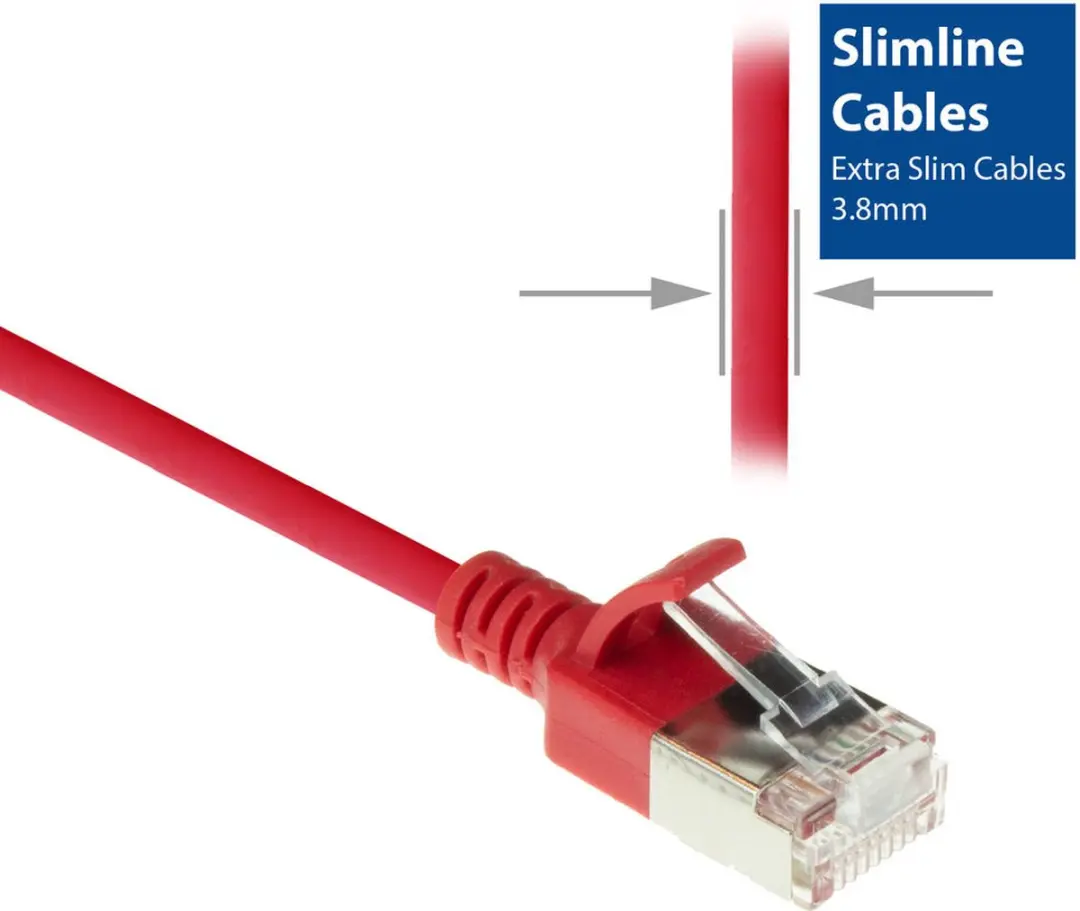 ACT DC7507 Rode 7m LSZH U/FTP CAT6A Patchkabel - Snagless